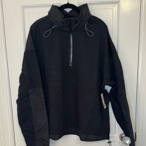 Bass‎ Outdoor Black Convertible Hoodie size L NWT